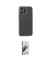 ieg™ iPhone 15 Pro Kılıf Atlas Minimal Prime - Siyah Bilvis 3D Mat Cam Ekran Koruyucu