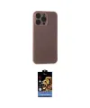 ieg™ iPhone 15 Pro Kılıf Atlas Minimal Prime - Siyah Buffer Hayalet Cam Ekran Koruyucu