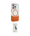 ieg™ iPhone 15 Pro Kılıf Çekirdek Asil Özel Seri - Şeffaf Pasifik Cam Ekran Koruyucu