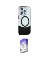 ieg™ iPhone 15 Pro Kılıf Çekirdek Asil Özel Seri - Siyah Bilvis 5in1 3D Magic Cam Ekran Koruyucu