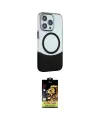 ieg™ iPhone 15 Pro Kılıf Çekirdek Asil Özel Seri - Siyah Buffer Cam Ekran Koruyucu