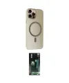 ieg™ iPhone 15 Pro Kılıf Çekirdek Modern Prime - Şeffaf 360 Full Body Arka Koruyucu