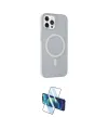 ieg™ iPhone 15 Pro Kılıf Çekirdek Modern Prime - Siyah 3D Antistatik Cam Ekran Koruyucu