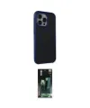 ieg™ iPhone 15 Pro Kılıf Çekirdek Yansıma Prime - Şeffaf 360 Full Body Arka Koruyucu