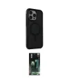 ieg™ iPhone 15 Pro Kılıf Çekirdek Yansıma Prime - Şeffaf 360 Full Body Arka Koruyucu