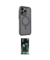 ieg™ iPhone 15 Pro Kılıf Çekirdek Yansıma Prime - Şeffaf 360 Full Body Arka Koruyucu