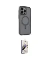 ieg™ iPhone 15 Pro Kılıf Çekirdek Yansıma Prime - Siyah Bilvis 3D Mat Cam Ekran Koruyucu