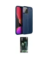 ieg™ iPhone 15 Pro Kılıf Doruk Klasik Özel Seri - Siyah 360 Mat Full Body Arka Koruyucu
