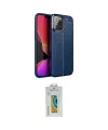 ieg™ iPhone 15 Pro Kılıf Doruk Klasik Özel Seri - Siyah Polymer Nano Ekran Koruyucu