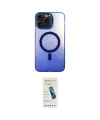 ieg™ iPhone 15 Pro Kılıf Doruk Klasik Prime - Şeffaf Pasifik Cam Ekran Koruyucu