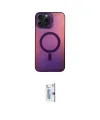 ieg™ iPhone 15 Pro Kılıf Doruk Klasik Prime - Siyah Bilvis 0.18mm Plus Cam Ekran Koruyucu