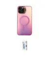 ieg™ iPhone 15 Pro Kılıf Doruk Klasik Prime - Siyah Bilvis 0.18mm Plus Cam Ekran Koruyucu
