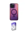 ieg™ iPhone 15 Pro Kılıf Doruk Klasik Prime - Siyah Bilvis 5in1 3D Magic Cam Ekran Koruyucu
