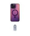ieg™ iPhone 15 Pro Kılıf Doruk Klasik Prime - Siyah Joko Magic 5D Cam