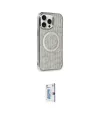 ieg™ iPhone 15 Pro Kılıf Eksen Çizgi - Siyah Bilvis 0.18mm Plus Cam Ekran Koruyucu