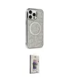 ieg™ iPhone 15 Pro Kılıf Eksen Çizgi - Siyah Bilvis 3D Cam Ekran Koruyucu