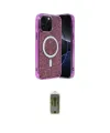 ieg™ iPhone 15 Pro Kılıf Eksen Çizgi - Siyah Joko Magic 5D Hayalet Cam