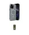 ieg™ iPhone 15 Pro Kılıf Eksen Çizgi - Siyah Joko Magic 5D Hayalet Cam