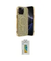 ieg™ iPhone 15 Pro Kılıf Eksen Çizgi - Siyah Polymer Nano Ekran Koruyucu