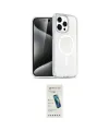 ieg™ iPhone 15 Pro Kılıf Eksen Doku Koleksiyonu - Şeffaf Pasifik Cam Ekran Koruyucu