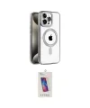 ieg™ iPhone 15 Pro Kılıf Eksen Form Koleksiyonu - Siyah Joko 5D Cam