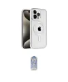 ieg™ iPhone 15 Pro Kılıf Eksen Form Koleksiyonu - Siyah Joko Magic 5D Cam