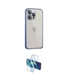 ieg™ iPhone 15 Pro Kılıf Eksen Form Serisi - Siyah 3D Antistatik Seramik Nano Ekran Koruyucu