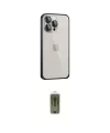 ieg™ iPhone 15 Pro Kılıf Eksen Form Serisi - Siyah Joko Magic 5D Hayalet Cam