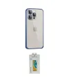 ieg™ iPhone 15 Pro Kılıf Eksen Form Serisi - Siyah Polymer Nano Ekran Koruyucu