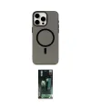 ieg™ iPhone 15 Pro Kılıf Eksen Işık Prime - Şeffaf 360 Full Body Arka Koruyucu