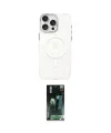 ieg™ iPhone 15 Pro Kılıf Eksen Işık Prime - Şeffaf 360 Full Body Arka Koruyucu