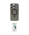 ieg™ iPhone 15 Pro Kılıf Eksen Işık Prime - Şeffaf Pasifik Cam Ekran Koruyucu