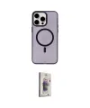 ieg™ iPhone 15 Pro Kılıf Eksen Işık Prime - Siyah Bilvis 3D Cam Ekran Koruyucu