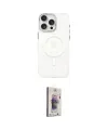 ieg™ iPhone 15 Pro Kılıf Eksen Işık Prime - Siyah Bilvis 3D Cam Ekran Koruyucu