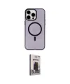 ieg™ iPhone 15 Pro Kılıf Eksen Işık Prime - Siyah Bilvis Hayalet Cam Ekran Koruyucu