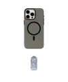 ieg™ iPhone 15 Pro Kılıf Eksen Işık Prime - Siyah Joko Magic 5D Cam