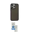 ieg™ iPhone 15 Pro Kılıf Eksen Işık - Şeffaf Royal Nano Ekran Koruyucu