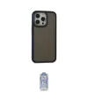 ieg™ iPhone 15 Pro Kılıf Eksen Işık - Siyah Joko Magic 5D Cam