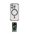 ieg™ iPhone 15 Pro Kılıf Eksen Klasik Koleksiyonu - Şeffaf 360 Full Body Arka Koruyucu