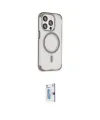 ieg™ iPhone 15 Pro Kılıf Eksen Klasik Koleksiyonu - Siyah Bilvis 0.18mm Plus Cam Ekran Koruyucu