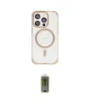 ieg™ iPhone 15 Pro Kılıf Eksen Klasik Koleksiyonu - Siyah Joko Magic 5D Hayalet Cam