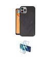 ieg™ iPhone 15 Pro Kılıf Kıvılcım Işık Serisi - Siyah 3D Antistatik Cam Ekran Koruyucu