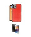 ieg™ iPhone 15 Pro Kılıf Kıvılcım Işık Serisi - Siyah 3D Antistatik Mat Seramik Nano Ekran Koruyucu