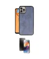 ieg™ iPhone 15 Pro Kılıf Kıvılcım Işık Serisi - Siyah 3D Antistatik Mat Seramik Nano Ekran Koruyucu