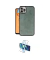 ieg™ iPhone 15 Pro Kılıf Kıvılcım Işık Serisi - Siyah 3D Antistatik Seramik Nano Ekran Koruyucu