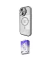ieg™ iPhone 15 Pro Kılıf Kıvılcım Modern Koleksiyonu - Siyah Bilvis 5in1 3D Magic Cam Ekran Koruyucu