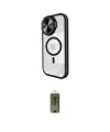ieg™ iPhone 15 Pro Kılıf Kıvılcım Modern Koleksiyonu - Siyah Joko Magic 5D Hayalet Cam