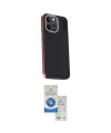 ieg™ iPhone 15 Pro Kılıf Kıvılcım Modern Özel Seri - Şeffaf Royal Nano Ekran Koruyucu