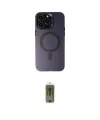 ieg™ iPhone 15 Pro Kılıf Kozmos Çizgi Prime - Siyah Joko Magic 5D Hayalet Cam