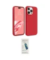 ieg™ iPhone 15 Pro Kılıf Kozmos Yansıma Özel Seri - Şeffaf Pasifik Cam Ekran Koruyucu